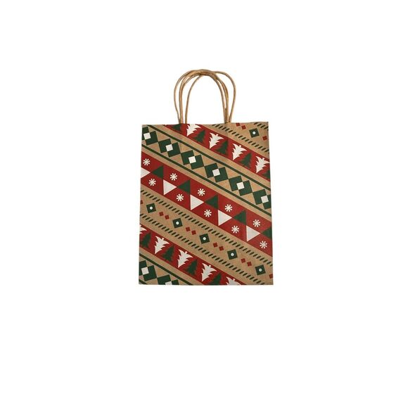 B13. Christmas/Holiday Gift Bag Set of 2 - Picture 2 of 3